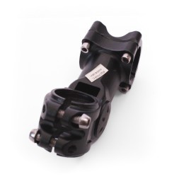 Вынос руля велосипедный Kalloy LYDT-93-8(31.8/85), алюмин., регулир., безрезьб., 31.8 мм, 28.6 мм, 85 мм, черный