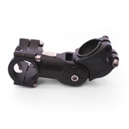 Вынос руля велосипедный Kalloy LYDT-93-8(31.8/85), алюмин., регулир., безрезьб., 31.8 мм, 28.6 мм, 85 мм, черный