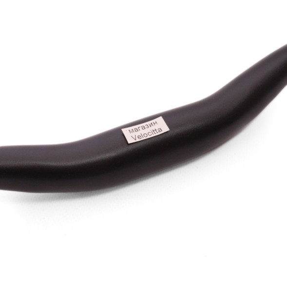 Руль велосипедный HB-003-ST, MTB, дл. 680 мм, Ø 22,2 мм, посадка Ø 31,8 мм, свип 10°, подъем 30 мм, сталь, черный