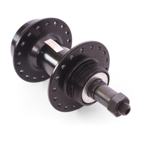 Втулка задняя A208RQ black, ось 3/8&amp;quot;х135x145 мм, под диск 6 болтов, под трещотку, на эксцентрике, 36 отверстий, алюминиевая, box