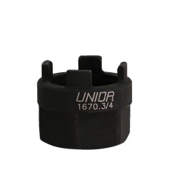 Съёмник трещотки Unior UN-1670.3/4, для Suntour, с 4 пазами, 616064