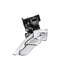 Переключатель передний MicroShift FD-M612-B, 2x10 скор., универсальная тяга, 38-44T, верхний хомут 34.9мм с адаптерами 31.8мм, угол наклона 66-69°, б/уп.