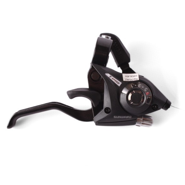 Шифтер с тормозной ручкой Suangin, аналог ST-EF51, правая, 7 скоростей, с тросиками