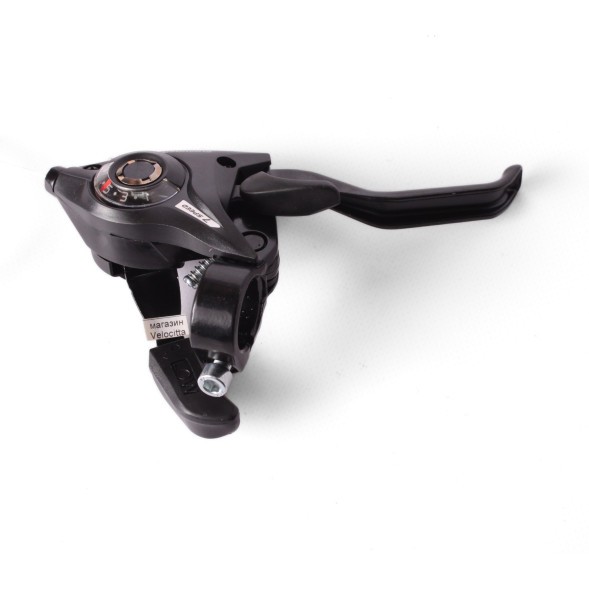 Шифтер с тормозной ручкой Suangin, аналог ST-EF51, правая, 7 скоростей, с тросиками