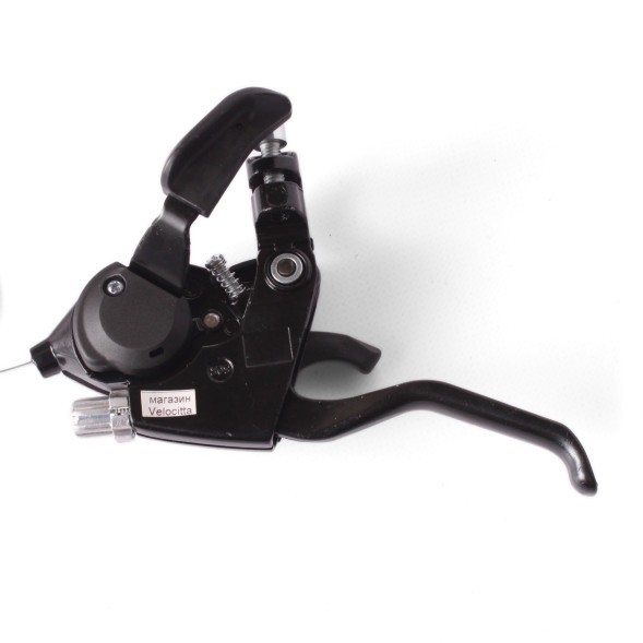 Шифтер с тормозной ручкой Suangin, аналог ST-EF51, правая, 7 скоростей, с тросиками