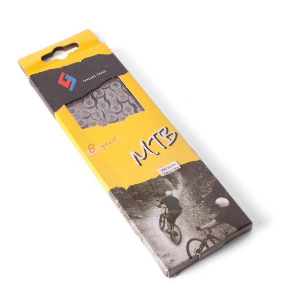 Цепь для велосипеда Velo 1/2&amp;quot;x3/32&amp;quot;, 8 ск., 116 звеньев, с замком