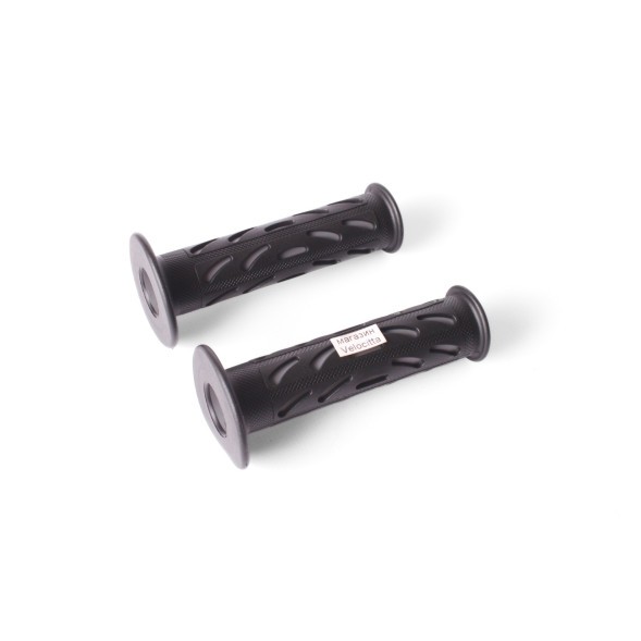 Ручки на руль для BMX и самокатов, 125 мм, с окантовкой, защита от проскальзывания, серые