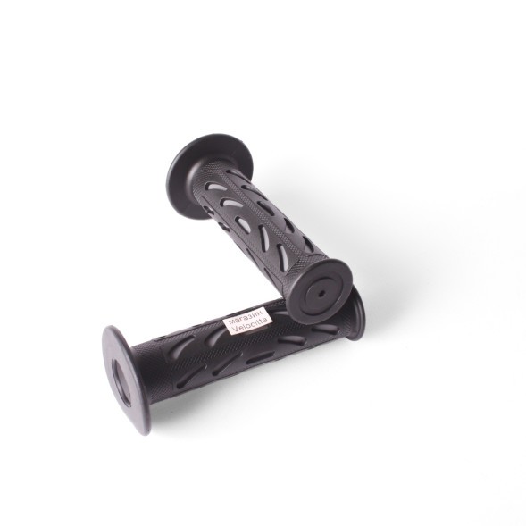 Ручки на руль для BMX и самокатов, 125 мм, с окантовкой, защита от проскальзывания, серые