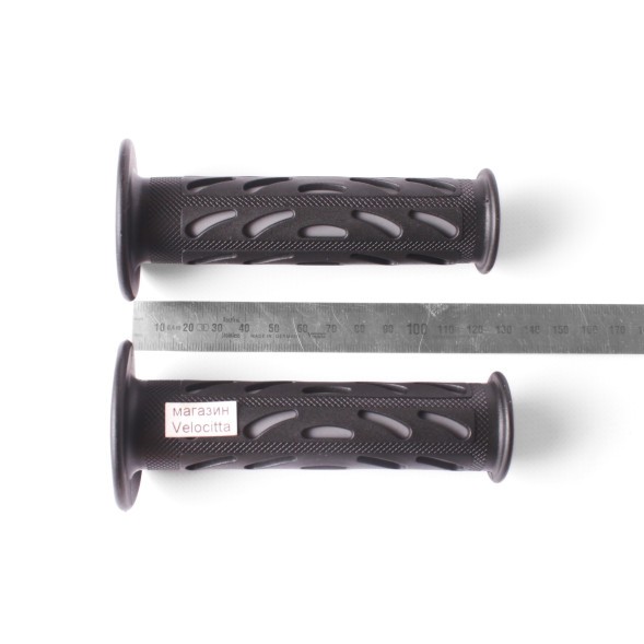 Ручки на руль для BMX и самокатов, 125 мм, с окантовкой, защита от проскальзывания, серые