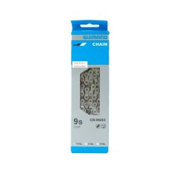 Цепь Shimano XT CN-HG93, 9 скоростей, 114 звеньев, ампульный пин (1шт)