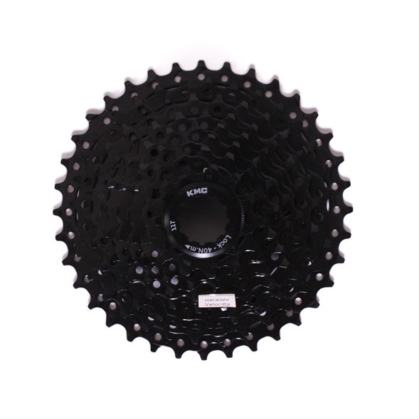 Кассета велосипедная KMC, 9 скоростей, 11-36 зубьев, черный, торг. упаковка