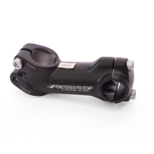 Вынос руля Zoom TDS-C340-8 Forward, нерегулир., безрезьбовой, 28.6 мм, 25.4 мм, угол 15°, 41 мм, 95 мм, черный