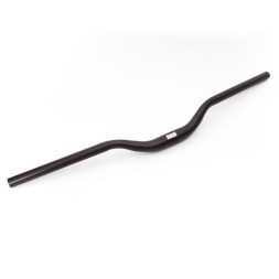Руль HB-103-ST, MTB, дл. 720 мм, Ø 22,2 мм, посадка Ø 31,8 мм, свип 10°, подъем 40 мм, сталь, черный