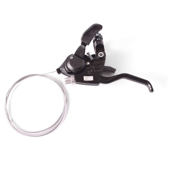 Шифтер/тормозная ручка Suangin, правая, 8 скоростей, трос, для Shimano ST-EF51, черный