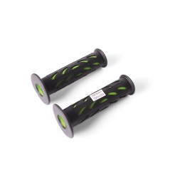 Ручки велосипедные на руль BMX и трюковых самокатов, 125 мм, антискользящие, зеленый