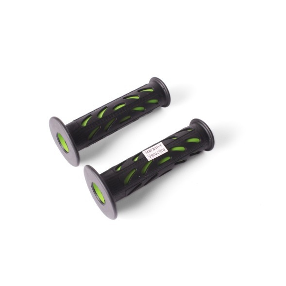 Ручки велосипедные на руль BMX и трюковых самокатов, 125 мм, антискользящие, зеленый