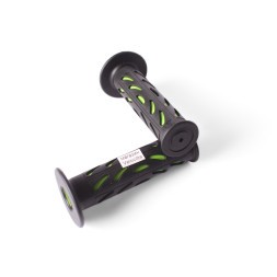 Ручки велосипедные на руль BMX и трюковых самокатов, 125 мм, антискользящие, зеленый
