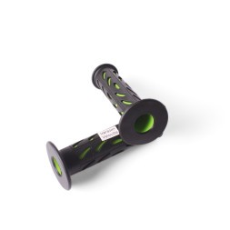 Ручки велосипедные на руль BMX и трюковых самокатов, 125 мм, антискользящие, зеленый