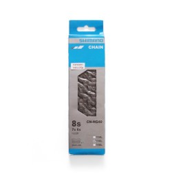 Велосипедная цепь Shimano CN-HG40, 6/7/8 скоростей, 116 звеньев, замок UG51, Quick-Link, Hyperglide