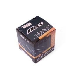 Рулевая набор Neco H833, резьбовая колонка, 1-1/8"x26T переход на 1" Ø22.2x34x27 мм, инд.упак.