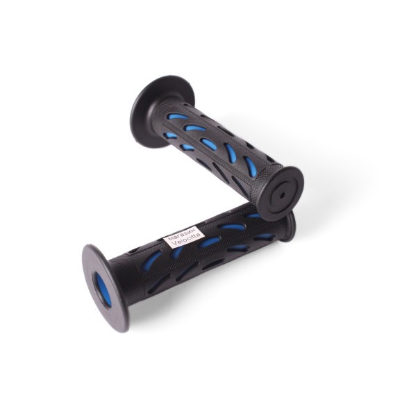 Грипсы велосипедные для BMX и самокатов, 125 мм, с окантовкой, синие