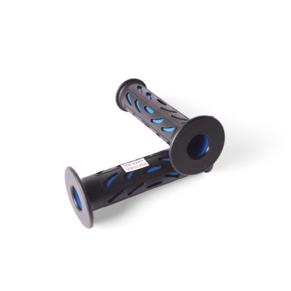 Грипсы велосипедные для BMX и самокатов, 125 мм, с окантовкой, синие