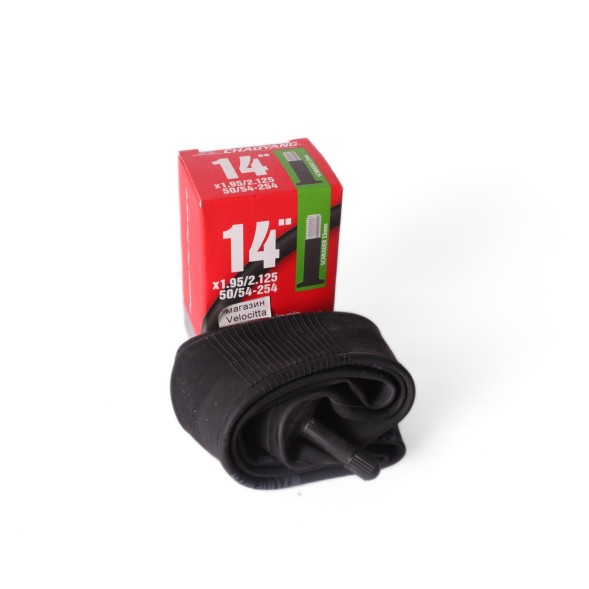 Камера велосипедная Chaoyang 14&amp;quot;x1.95-2.125 (50/54-254), 33 мм A/V, в торговой упаковке