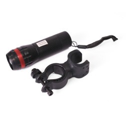 Фара для велосипеда KMS 7000, передняя, 3 режима, ближн./дальн. свет, 1 Вт, без батареек, AAAx3, красный