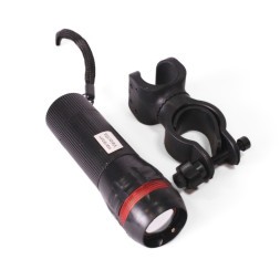 Фара для велосипеда KMS 7000, передняя, 3 режима, ближн./дальн. свет, 1 Вт, без батареек, AAAx3, красный