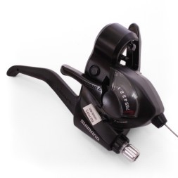 Переключатель для велосипеда Shimano EF-41, шифтер+тормозная ручка, правый, 7 скоростей, трос 2050 мм