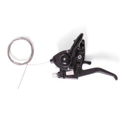 Переключатель для велосипеда Shimano EF-41, шифтер+тормозная ручка, правый, 7 скоростей, трос 2050 мм