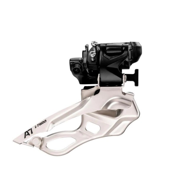 Передний переключатель L-TWOO FD-V5010, A-7, хомут 31.8-34.9 мм, угол 66-69°, универсал. тяга, рамка верхняя