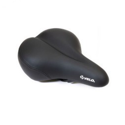Велоседло актив "VELO" VL-6100E, 272x213 мм, COMFORT GEL, гелевое, эластомерное, черный