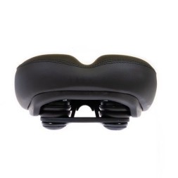 Велоседло актив "VELO" VL-6100E, 272x213 мм, COMFORT GEL, гелевое, эластомерное, черный