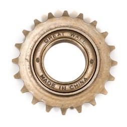 Трещотка велосипедная Trix FW-6-BRS, 6 скоростей, диапозон зубьев 14-28T, стальная, Brown