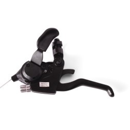 Шифтер велосипедный Rush (Radius), аналог ST-EF51, 7 скоростей, с тормозной ручкой, правый