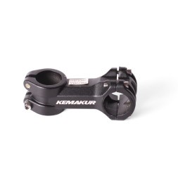 Вынос велосипедный HS-080F, для безрезьбовой вилки, 1-1/8&amp;quot;, угол 7°, 90 мм, алюминиевый, нерегулируемый, 4 болта, черный, посадка под руль 31.8 мм