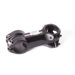 Вынос велосипедный HS-080F, для безрезьбовой вилки, 1-1/8&amp;quot;, угол 7°, 90 мм, алюминиевый, нерегулируемый, 4 болта, черный, посадка под руль 31.8 мм