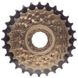 Трещотка Tri-Diamond FW-8SI, 8 скоростей, 13-28T зубцов, черный/коричн.
