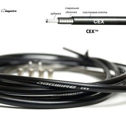 Оплетка троса тормоза Jagwire CEX-SL, Ø5 мм, витое сечение, бухта 20 м, черный