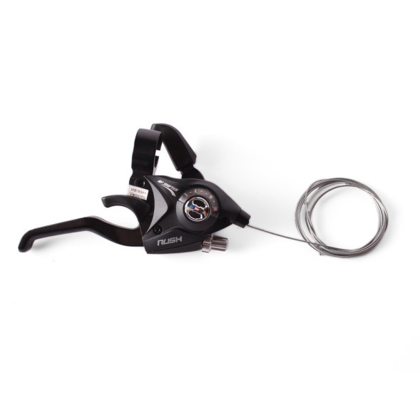 Шифтер с тормозной ручкой Rush (Radius), правый, 8 скоростей, совместим Shimano ST-EF51, тросик