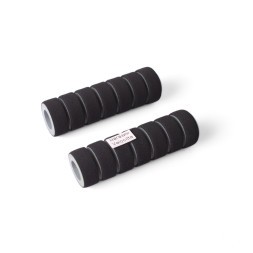 Грипсы велосипедные, поролоновые, 110 мм, серый
