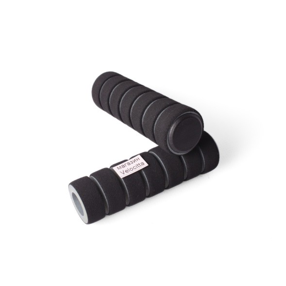 Грипсы велосипедные, поролоновые, 110 мм, серый