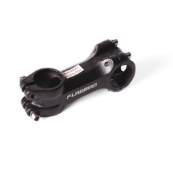 Вынос велосипедный, посадка 31.8 мм, 1-1/8&amp;quot;, для безрезьбовой вилка, алюм, нерегулируемый, 4 болта, черный