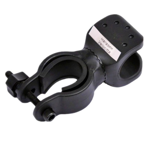 Фара велосипедная BLT-7000, передняя, AL, 1W, 3xAAA, регулируемый фокус линзы, блистер