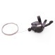 Манетка/шифтер Shimano M315, левая, 3 скорости, трос 1800 мм