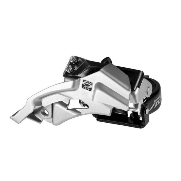 Переключатель передний Shimano Altus FD-M2000, HyperDrive, хомут 28.6-34.9 мм, 42T, угол 66-69°, универсальная тяга, б/уп.