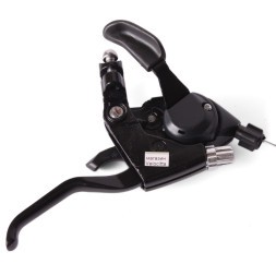 Шифтер/тормозная ручка, 3 скорости, левая, для Shimano ST-EF51, черный