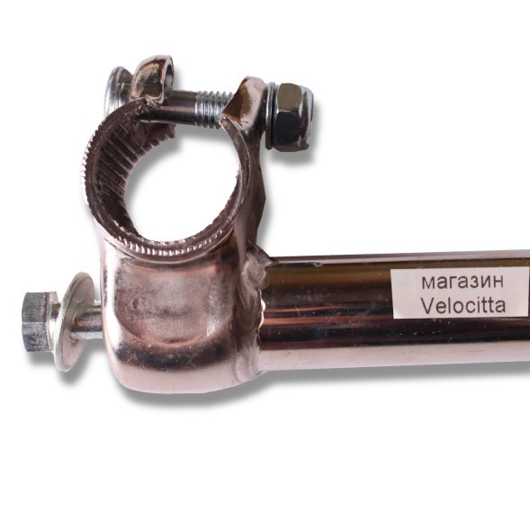 Вынос руля велосипедный DTS-671, нерегулируемый, шток 280x22.2 мм, хром