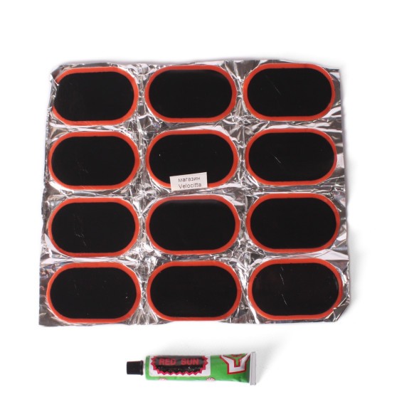 Велоаптечка Red Sun RS12, заплатки, 12 шт, клей